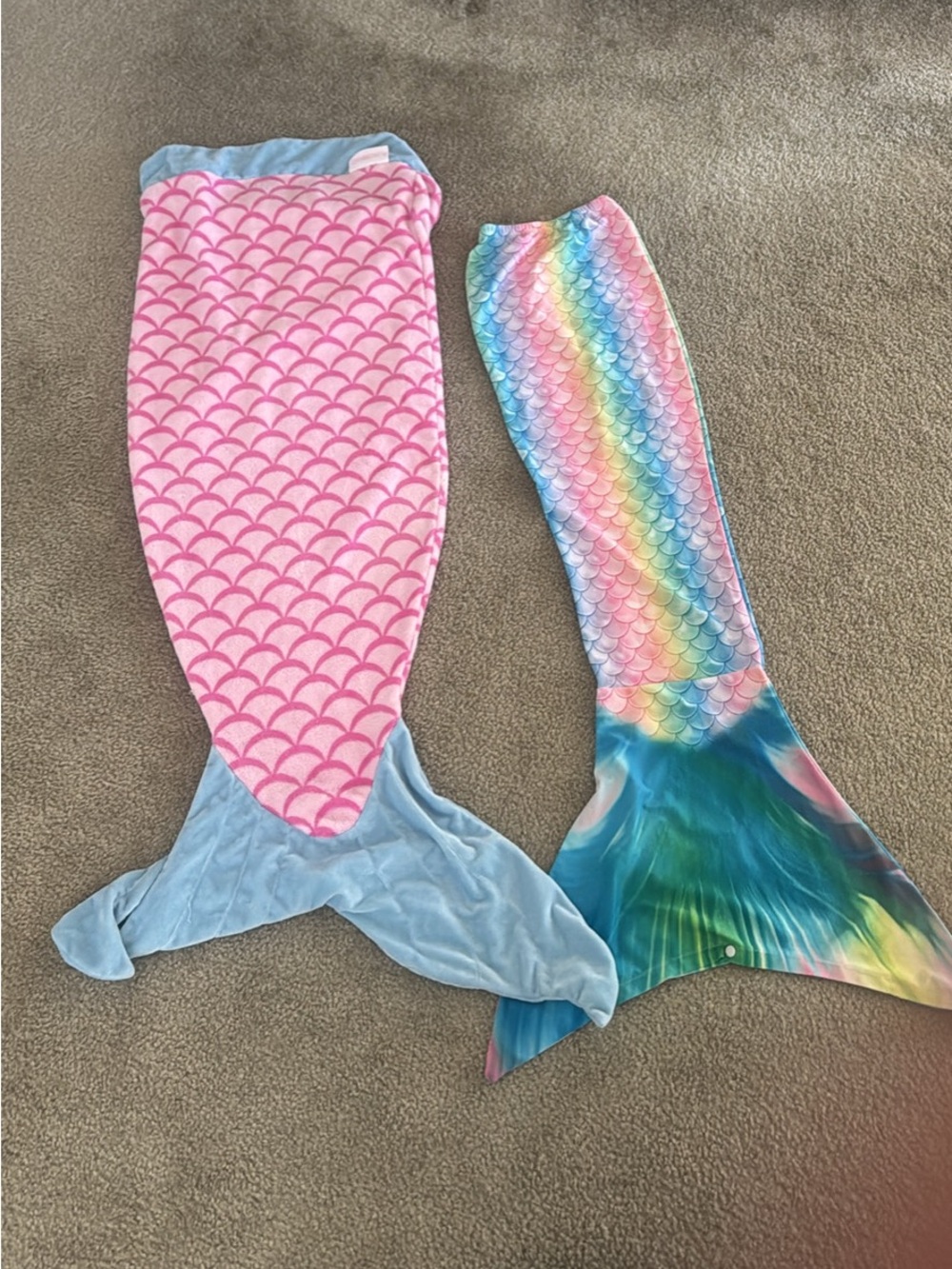 Kids Mermaid Tail Blanket Girl Mermaid Tail Sleeping Bag Blanket